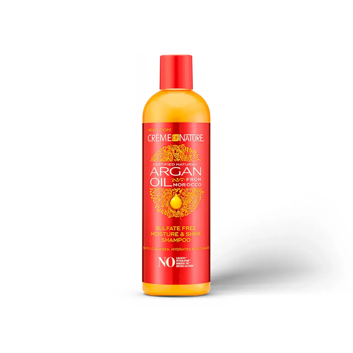 Creme of Nature Sulfate Free Moisture & Shine Argan Oil Shampoo, 12oz