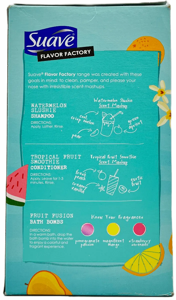 Suave Flavour Factory, Irresistible Scents, 3pc Set