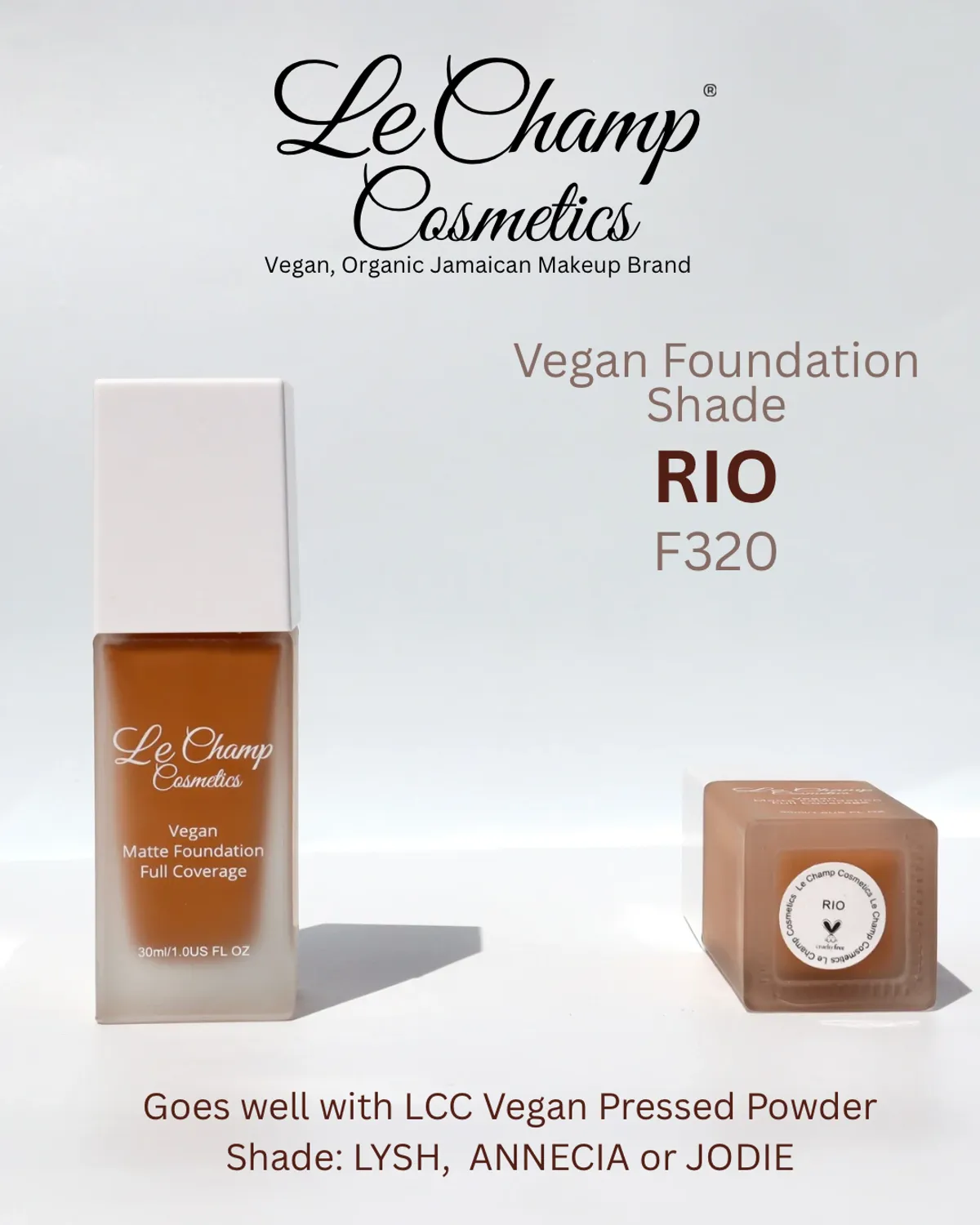 LCC Vegan Matte Foundation - RIO F320