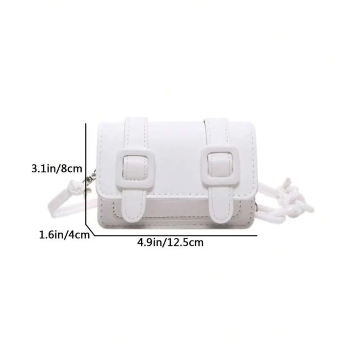 Mini Handbag For Women, Crossbody Sling Bag - White