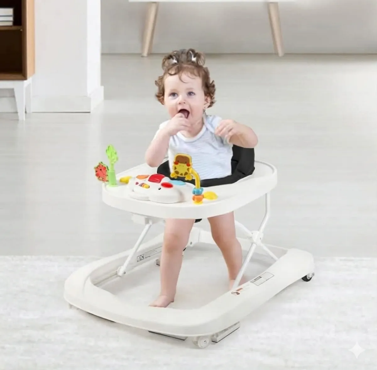 Kinder King 3-in-1 Folding Baby Walker