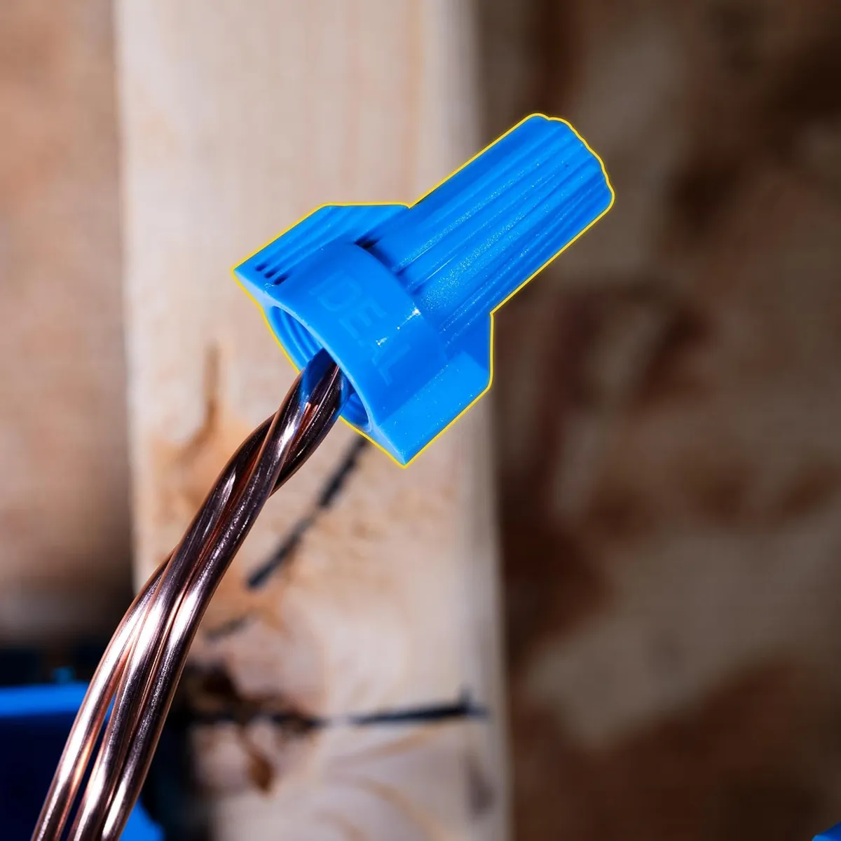 Ideal Twister CCA+ Wire Connectors (Blue) – Bag of 250 – UL Listed for Copper & Aluminum Wire – Safe & Secure Twist-On Nuts