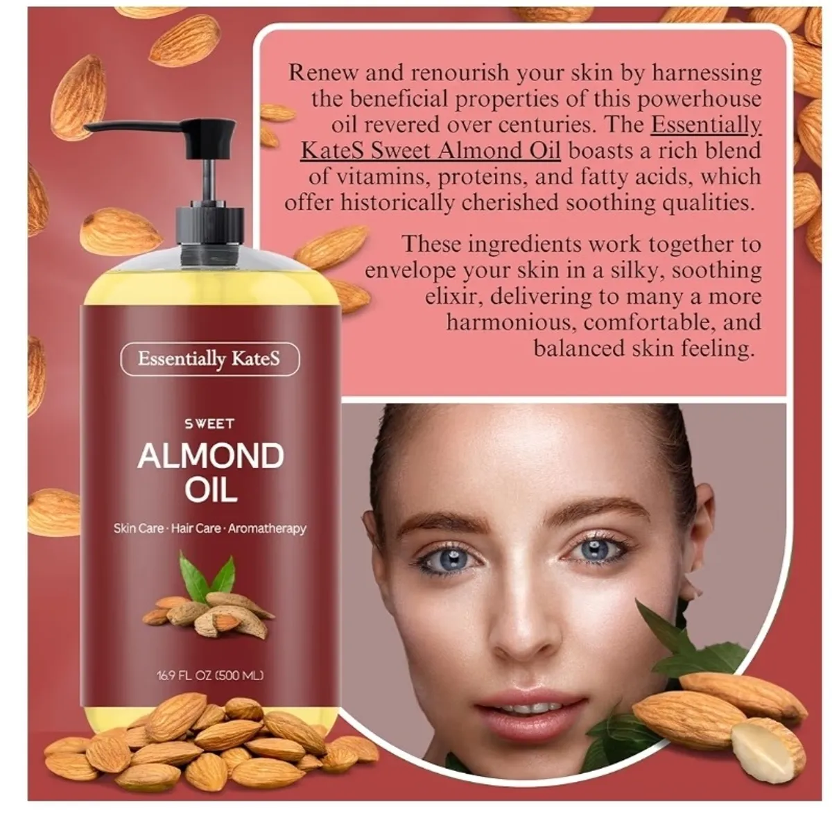 Sweet Almond Oil 16.9 fl oz
