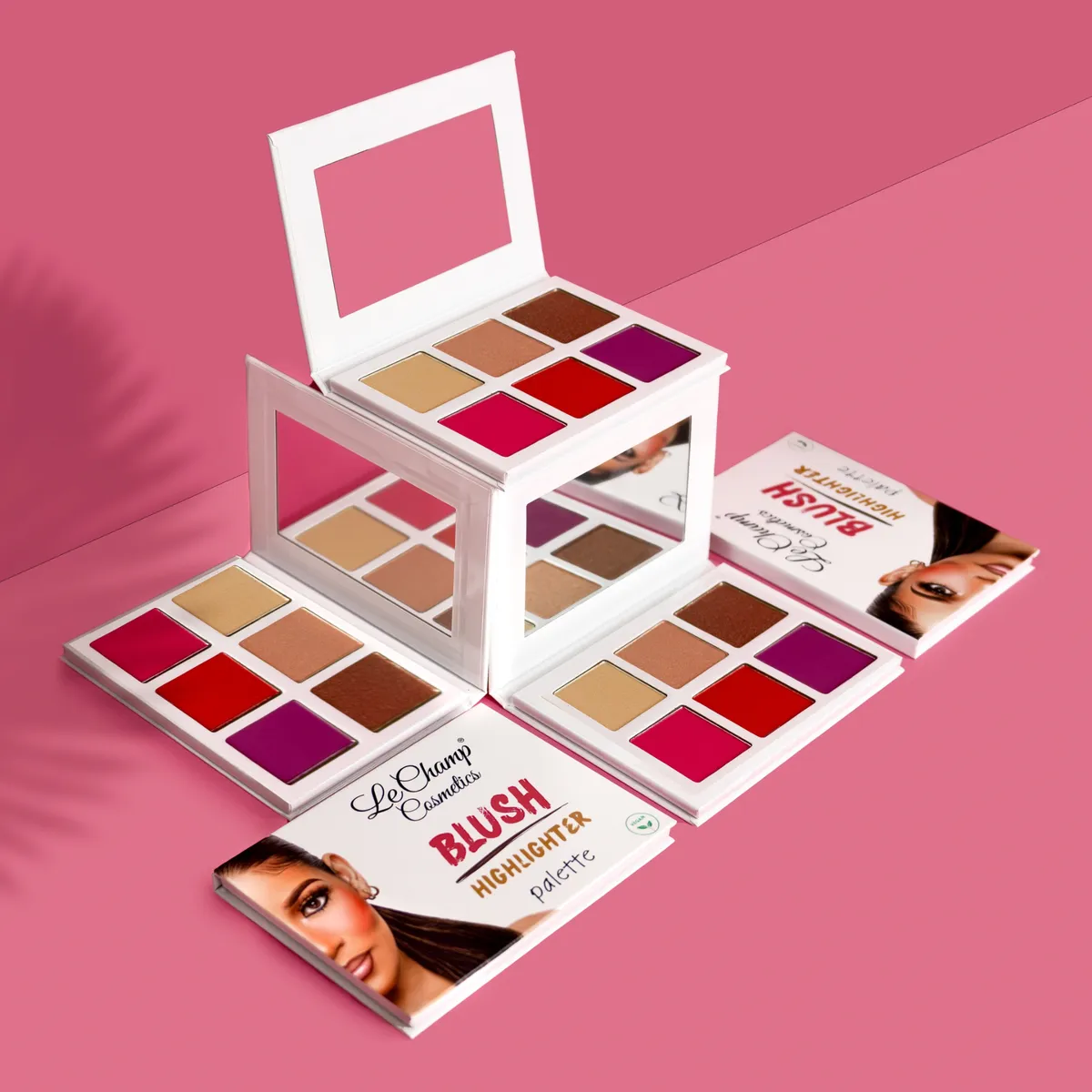 LCC Vegan Palette, BLUSH/ HIGHLIGHTER