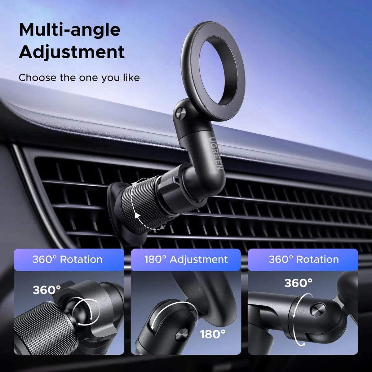 UGREEN Magsafe Phone Mount for Air Vent