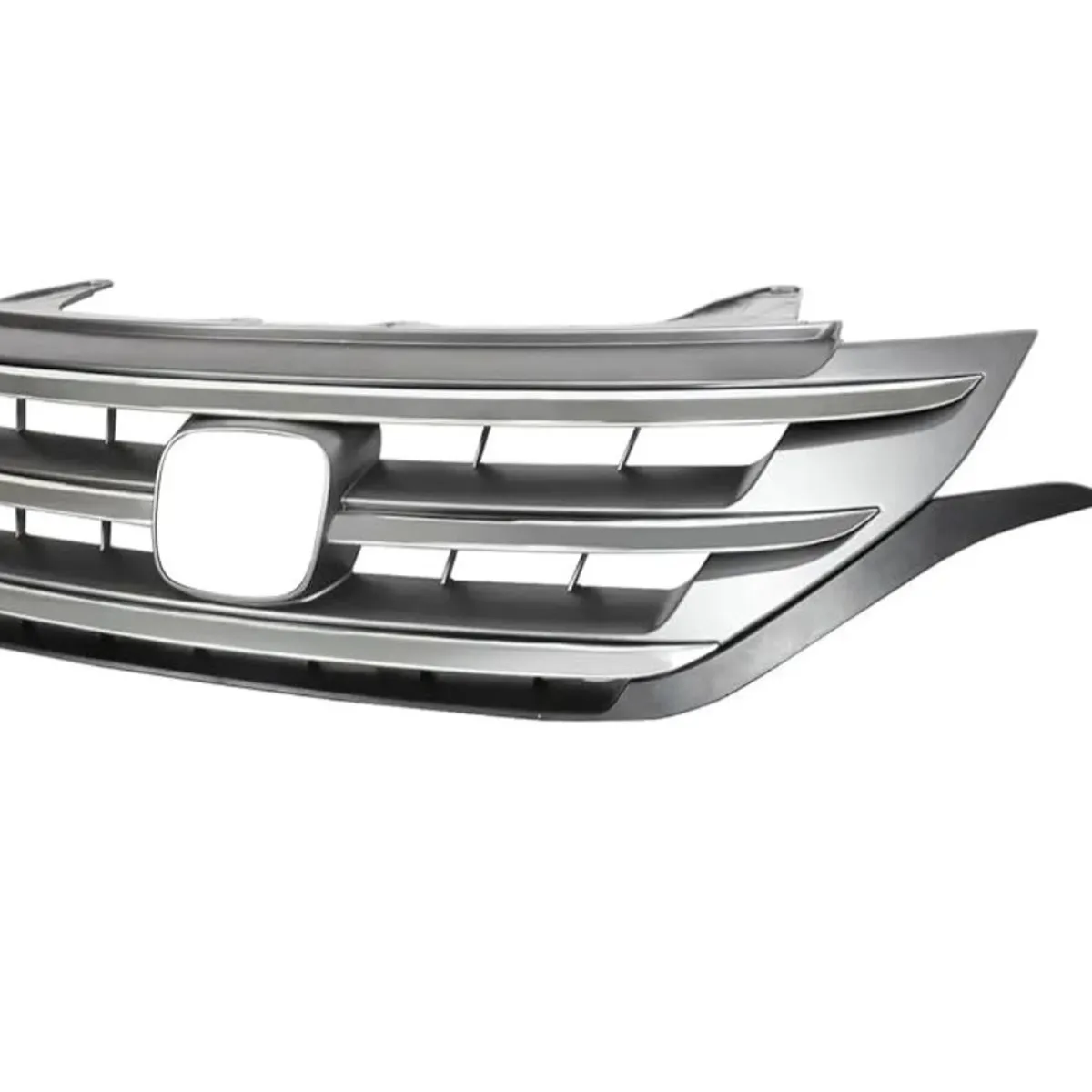 Grill Fit for 2012-2014 Honda CRV CR-V Front Bumper Mesh Grille Hood Upper Grill W/Chrome Trim.