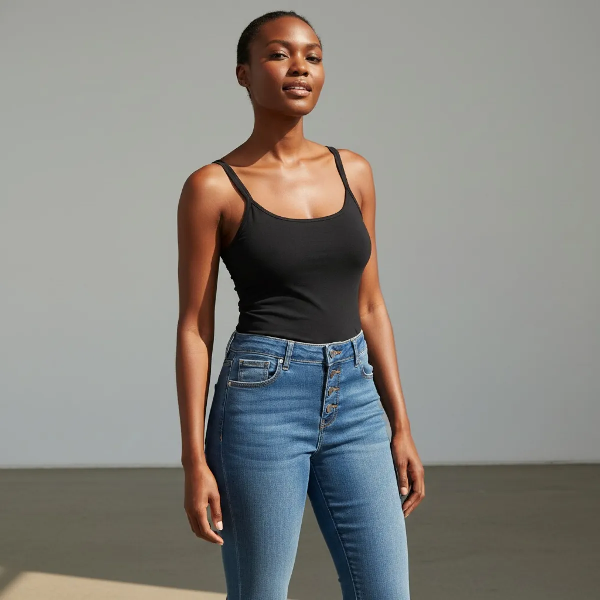 Belly Low Rise Ankle Skinny Jeans - Size M