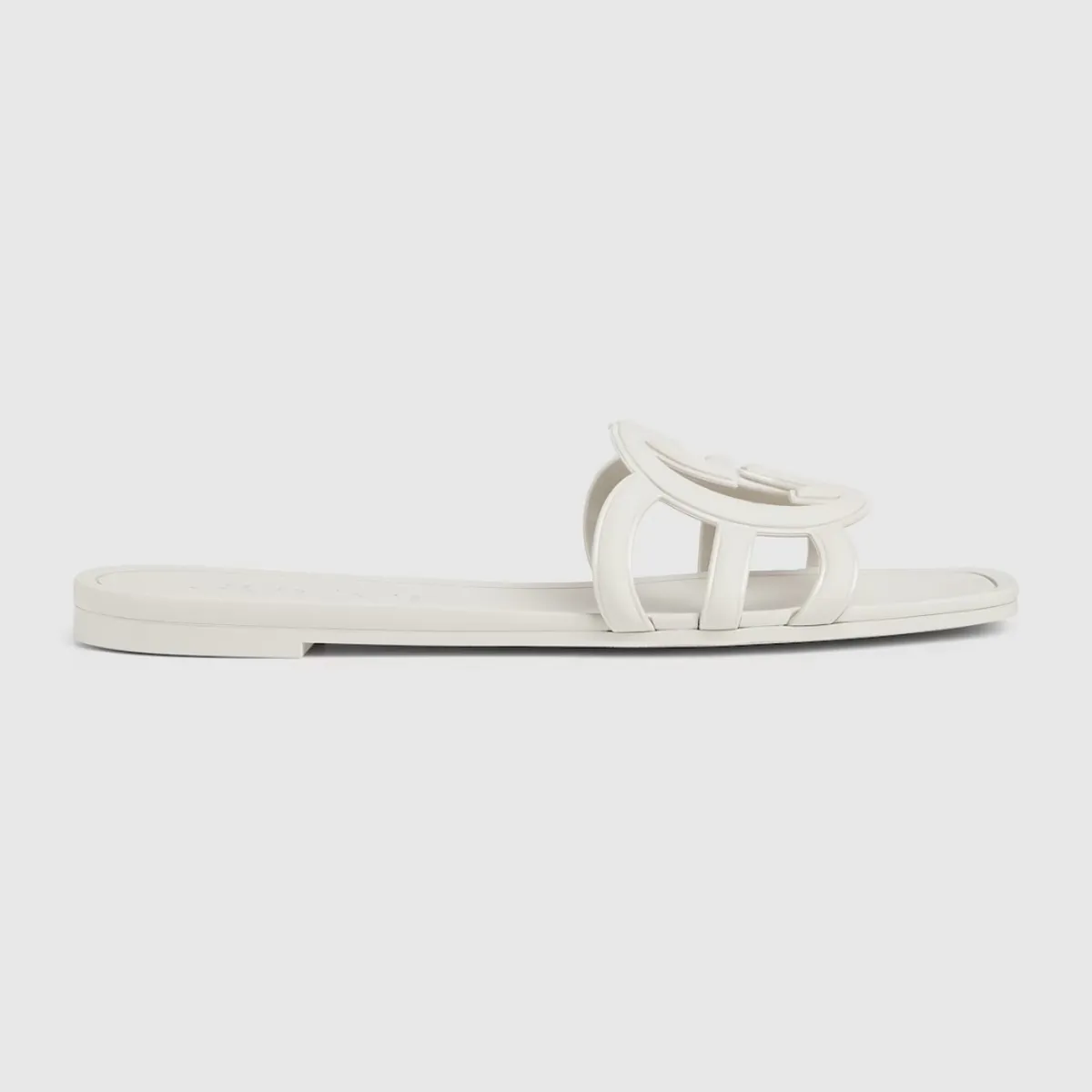 Women's Interlocking G Slide sandal - Size 6