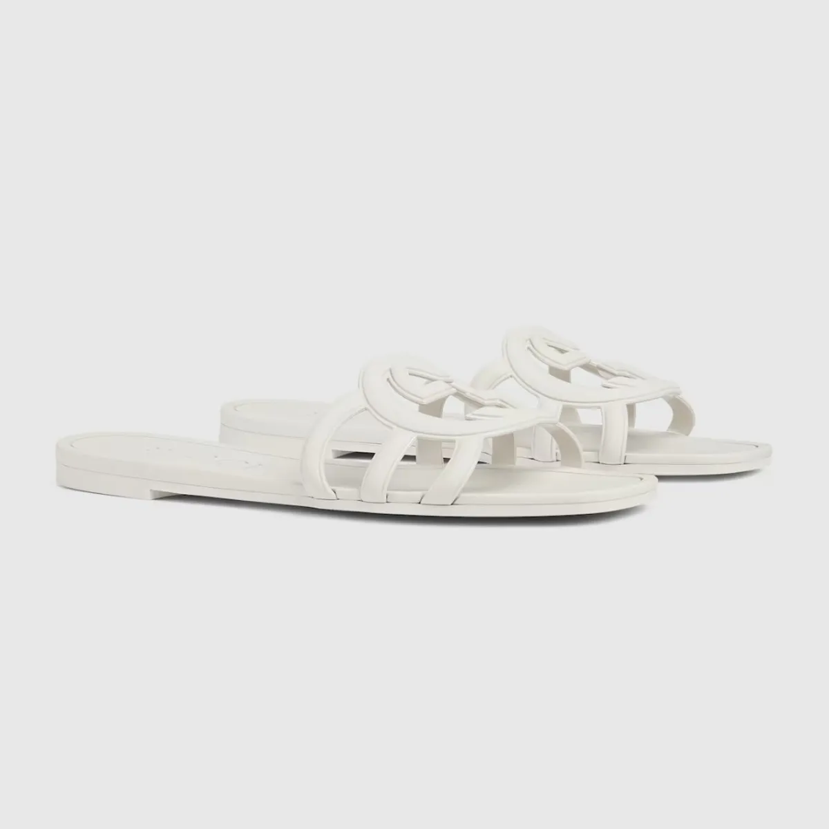 Women's Interlocking G Slide sandal - Size 6