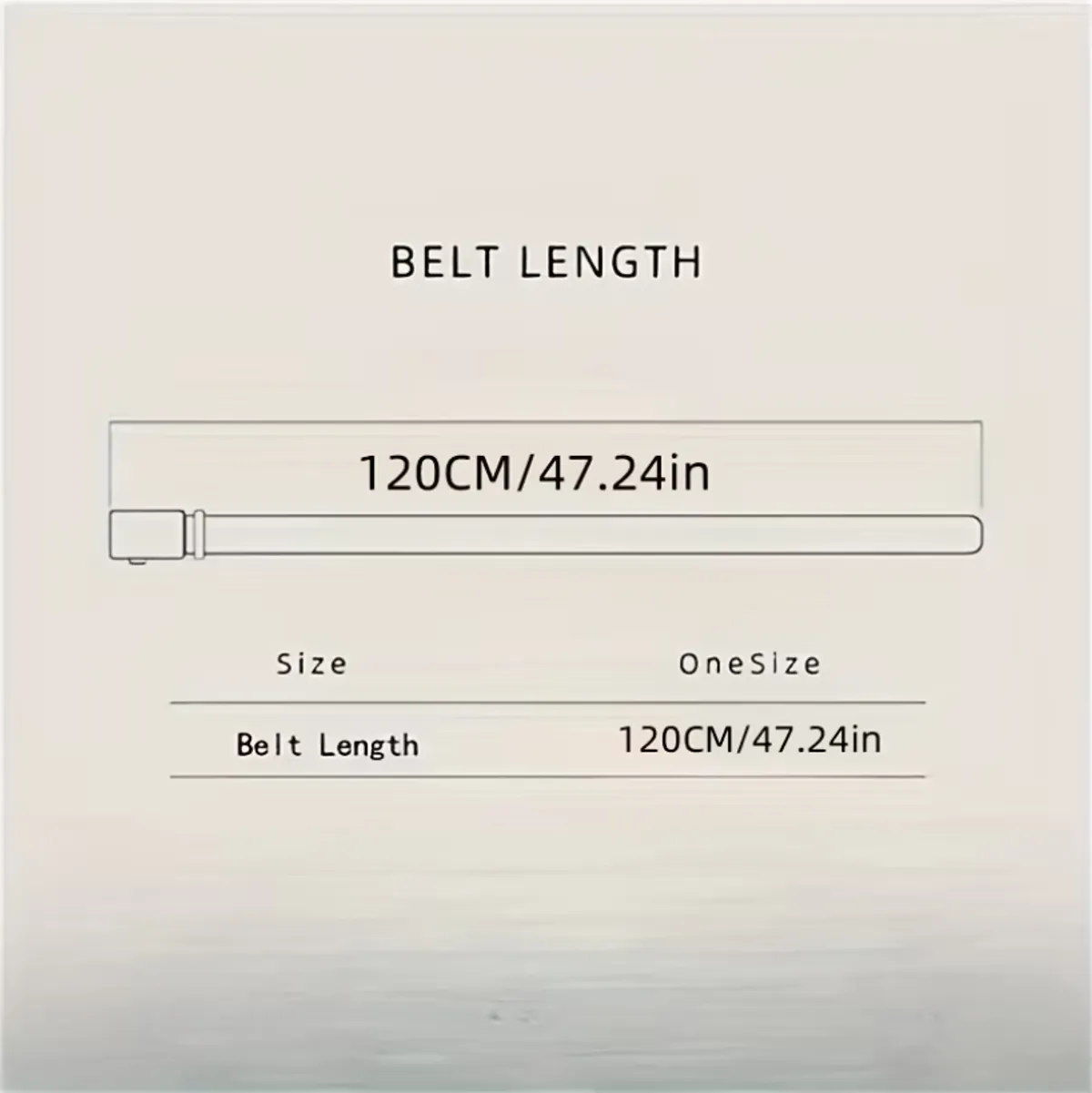 Men's High-End Simple and Elegant Business Dress Belt