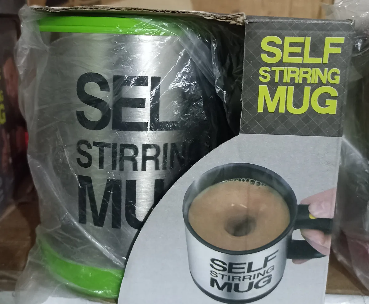 Self Stirring Mug , Green