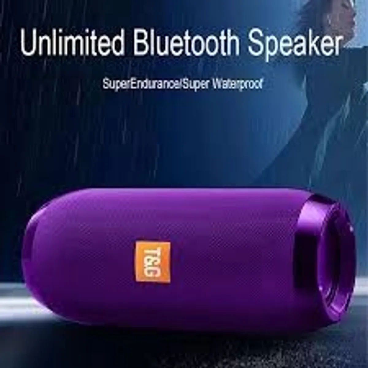 TG117 Portable Bluetooth Speaker - Purple