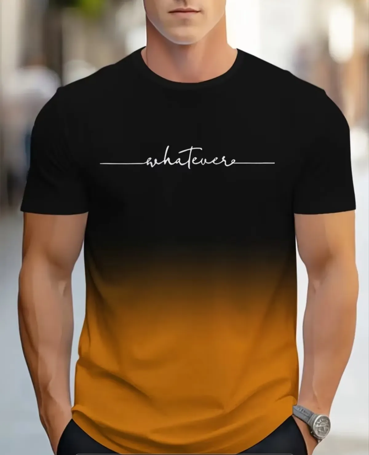 Men's fashion 3DT T-shirt(Hasna 150) 5PCS Set - Size M