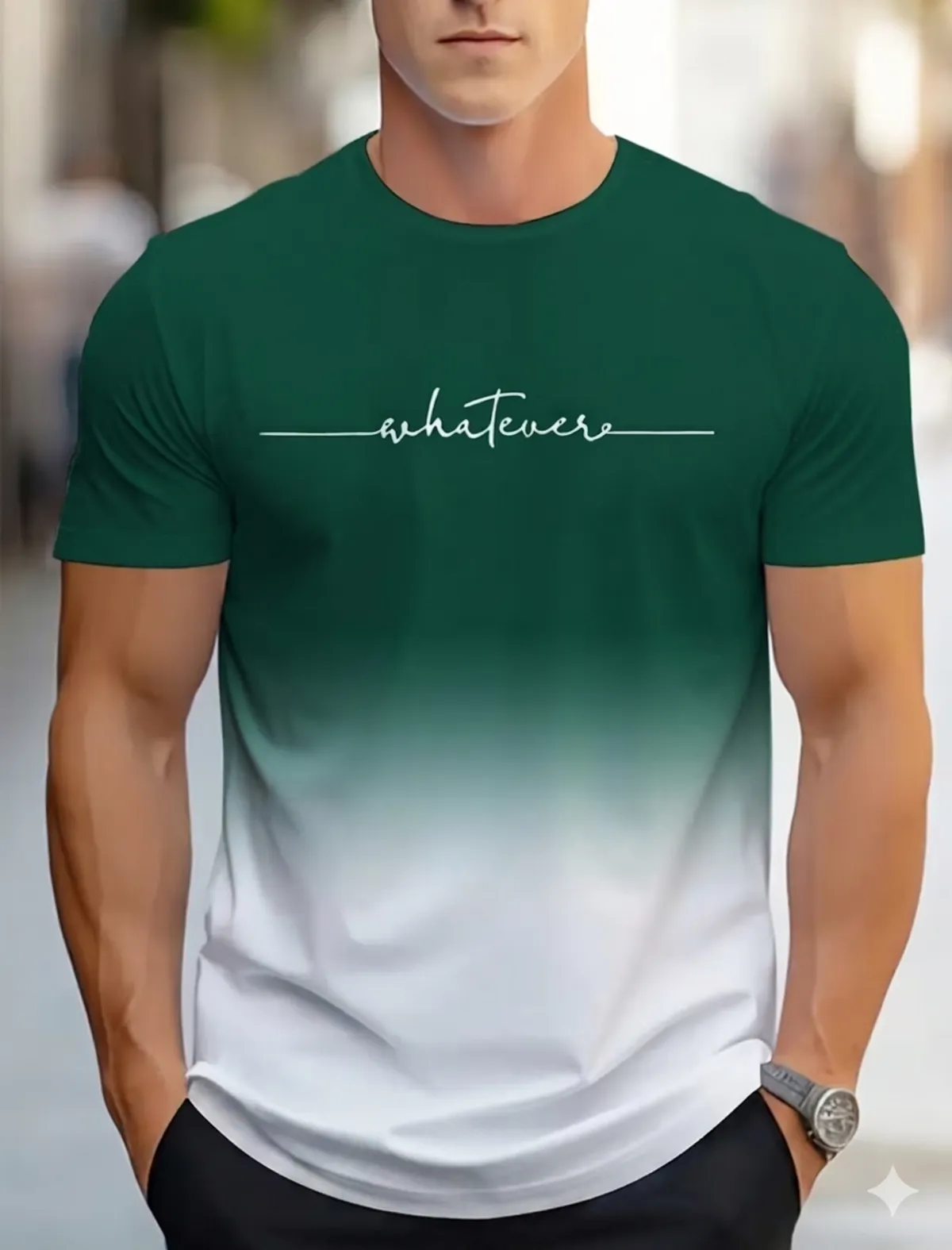 Men's fashion 3DT T-shirt(Hasna 150) 5PCS Set - Size M