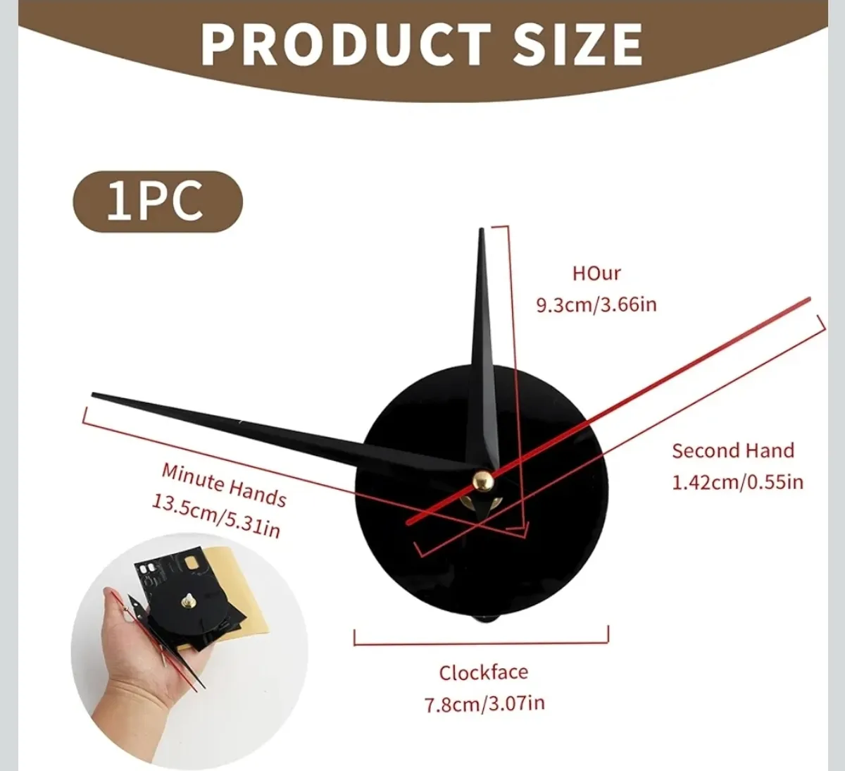 DIY 3D Silent Motion Wall Clock Modern Design Digital Wall Clock