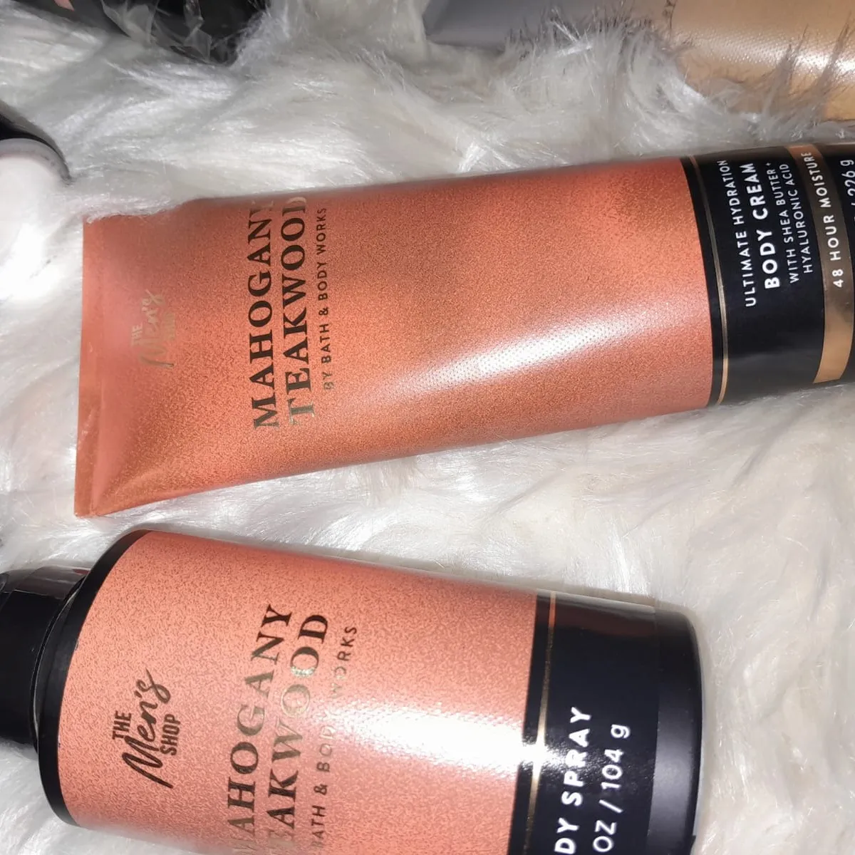Full size body mist and butter