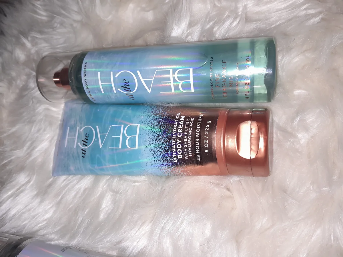 Full size body mist and butter