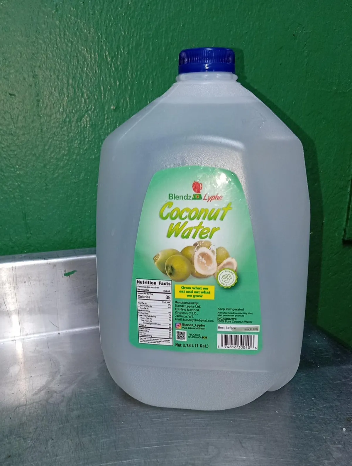 COCONUT WATER , 1Gallon