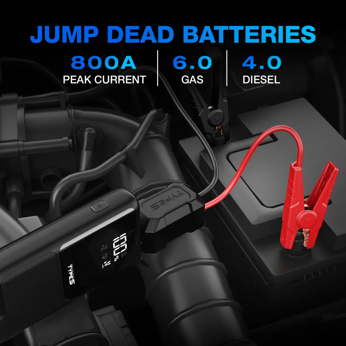 Car Jump Starter and Portable Power Bank