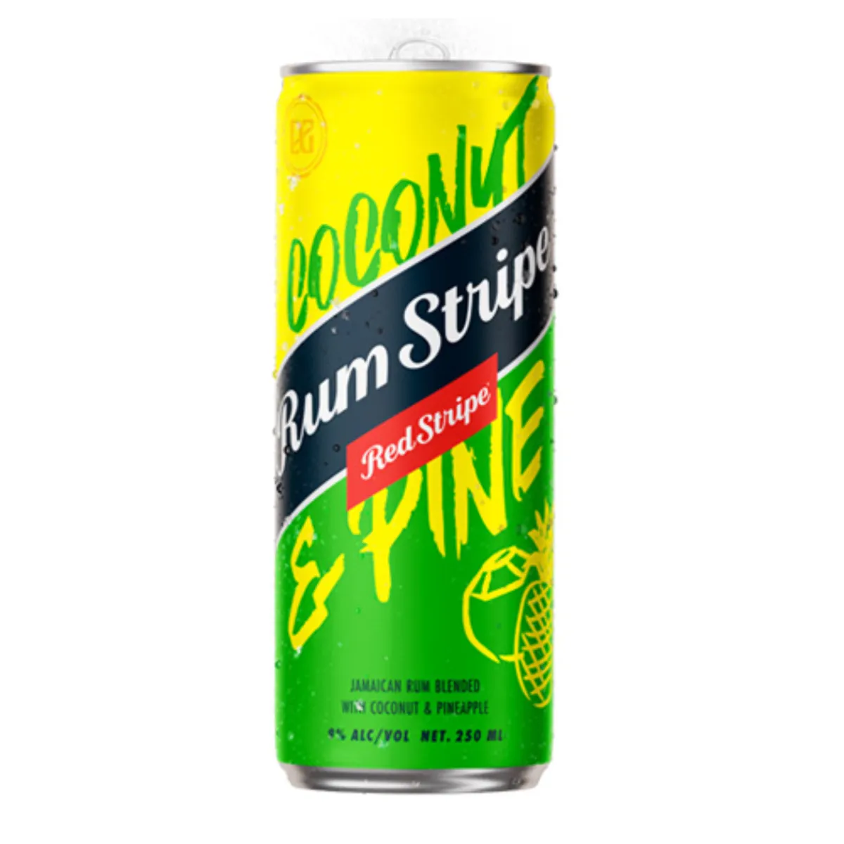 Rum Stripe Canned Colourful White Rum 6 Units / 250mL