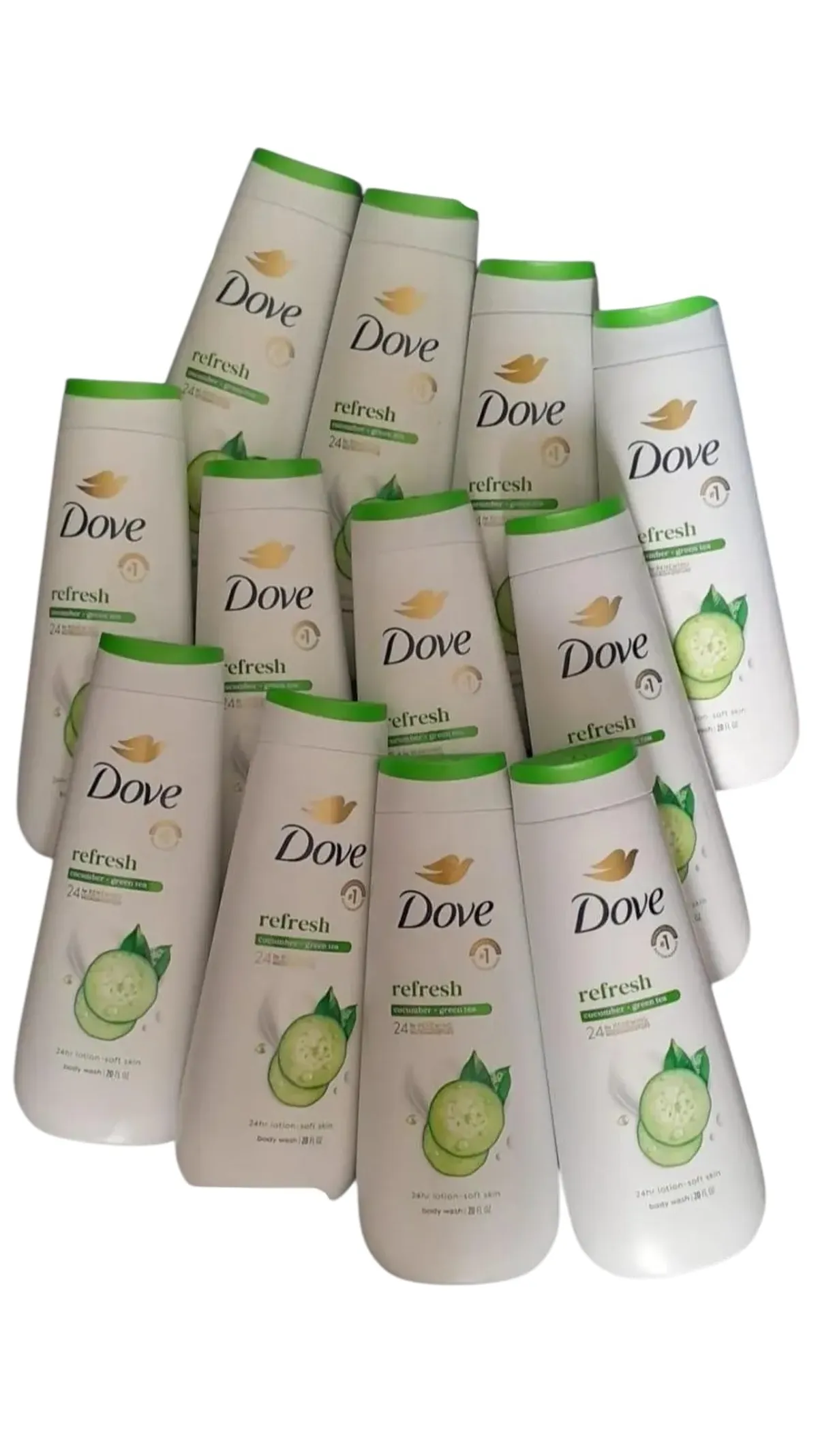 DOVE BODY WASH (12) WHOLESALE 20FL OZ.