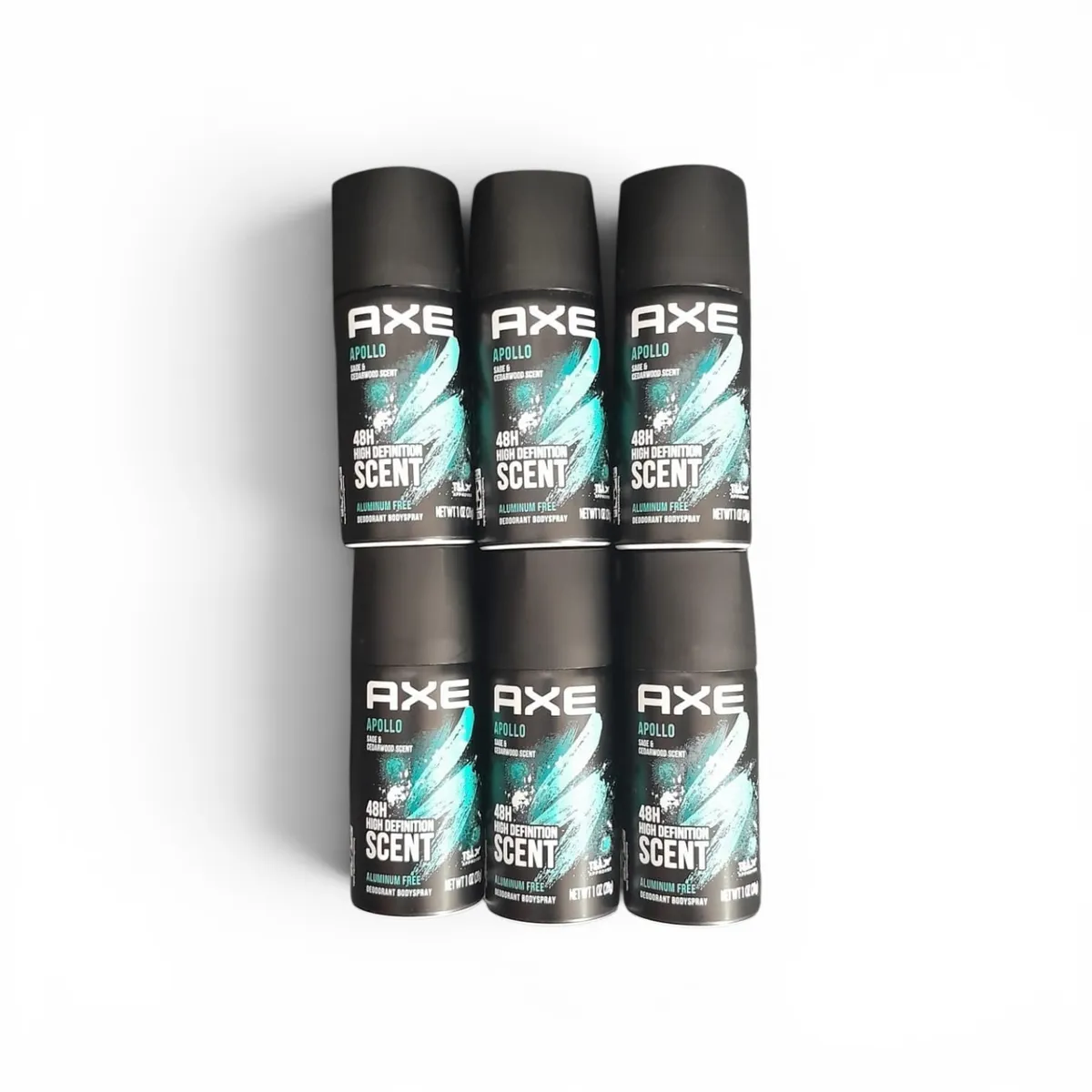 AXE MINI BODY SPRAY 1oz. (APOLLO SAGE & CEDARWOOD)