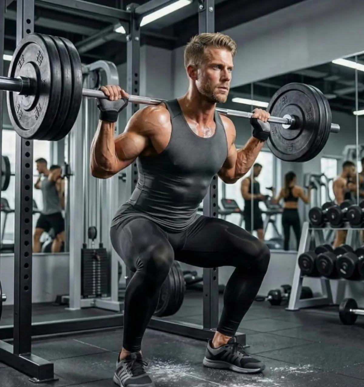 Men's Compression Pants Athletic Tight,Leggings Base Layer Bottoms For Running Workout Sports Yoga Basketball - Size L