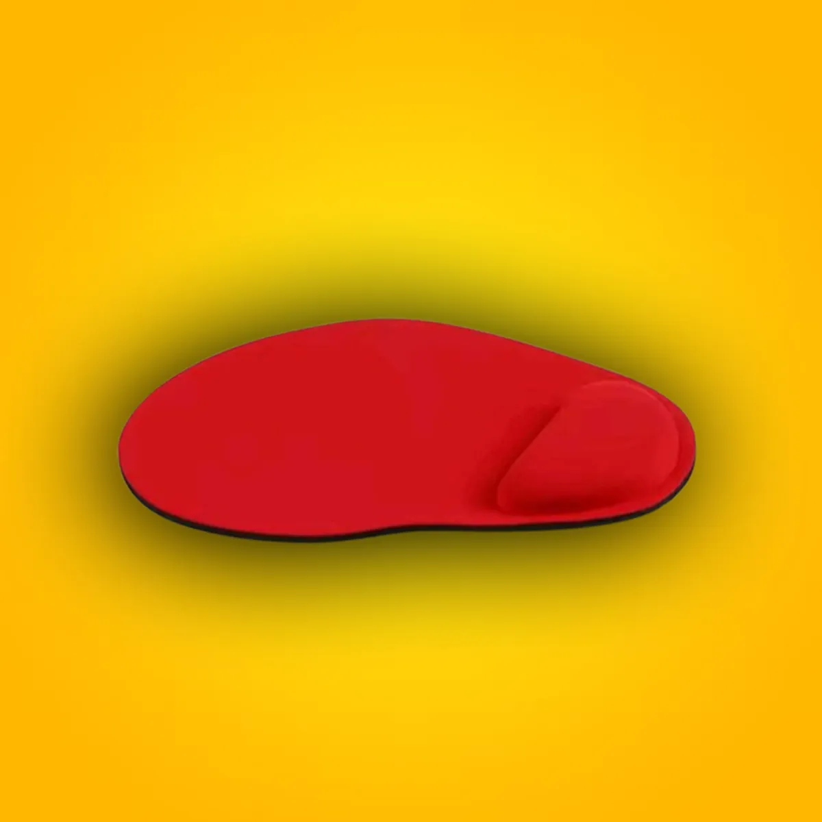 Ergonomic Wrist Rest Mousepad, Red