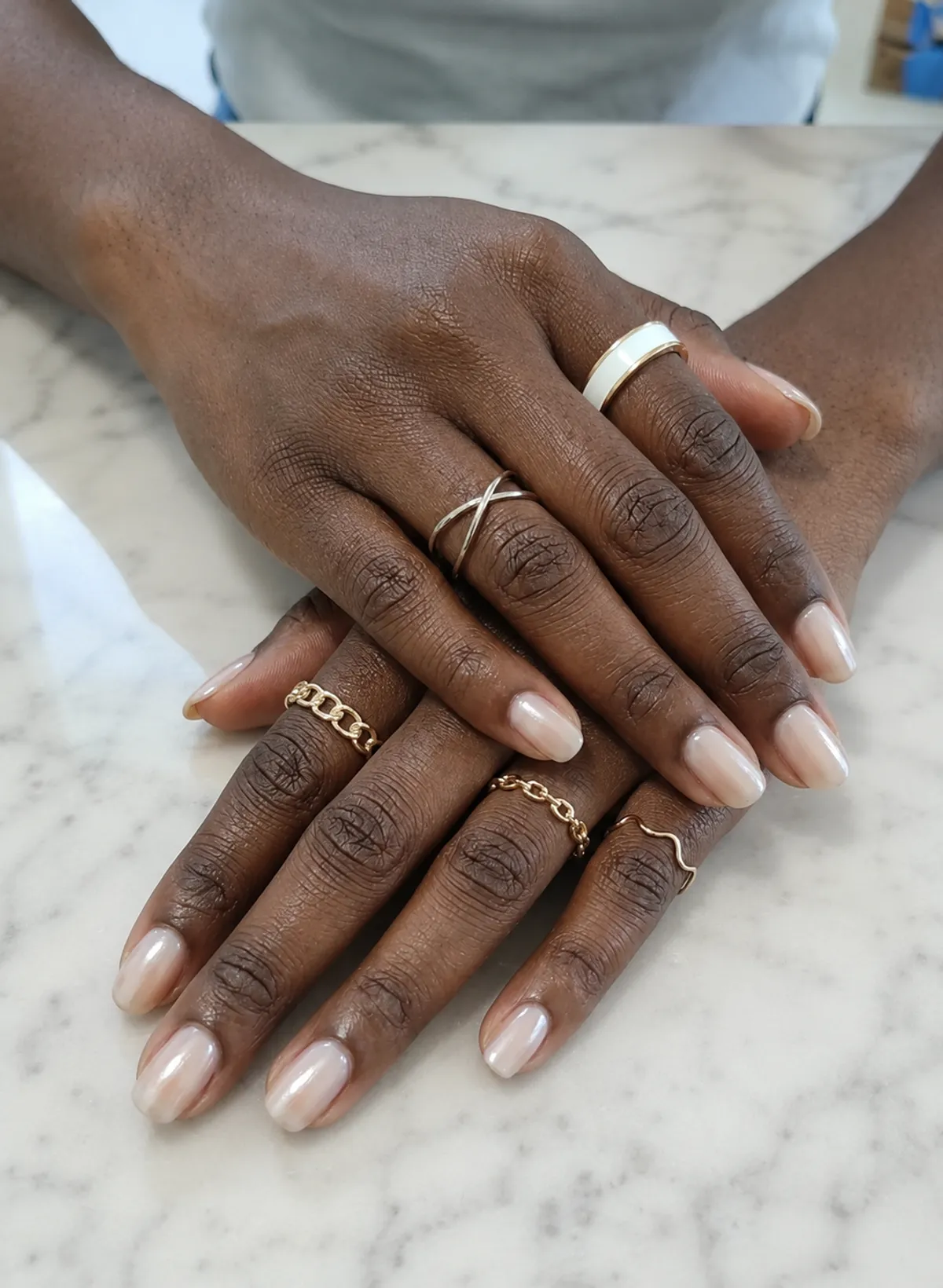 19PCS  Of Gold Rings For Women