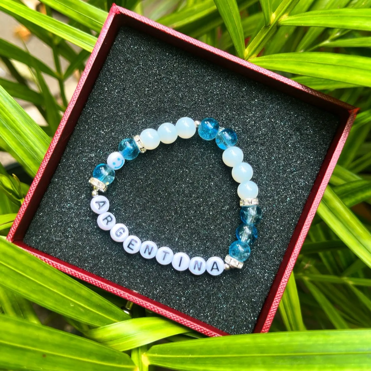 Argentina Inspired Beaded Bracelet 🇦🇷