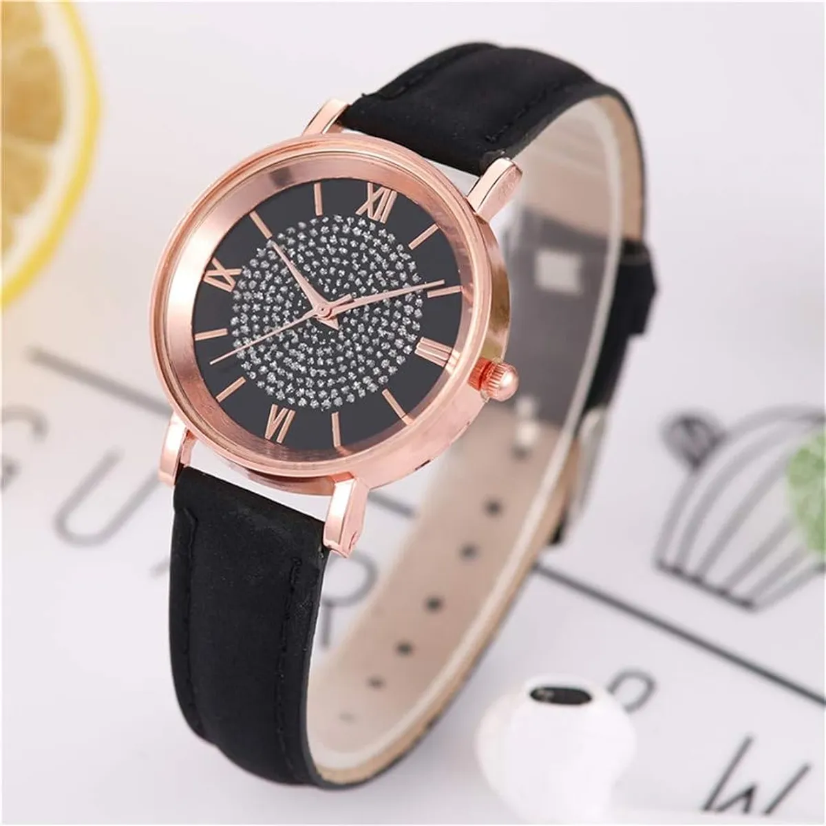 Womens Watch Clearance,Womens Watches PU Leather Quartz Watch