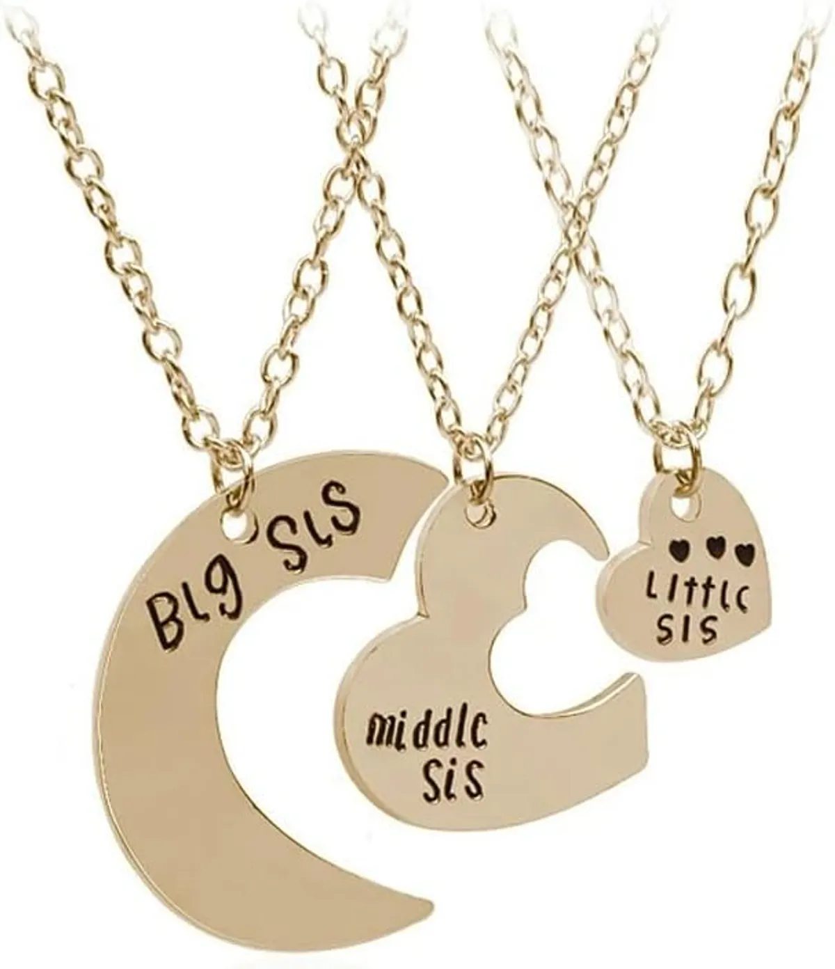 Three Sisters Lightweight Necklace Set