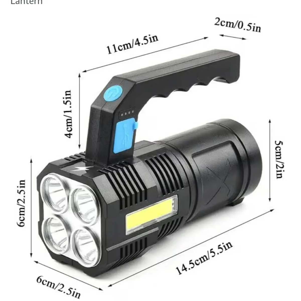 USB Rechargeable Flashlight