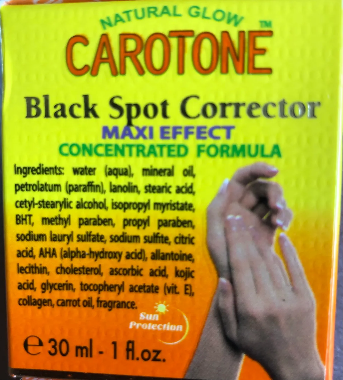 Carotone Black Spot Corrector Crème Dark Spot Acne Concealer