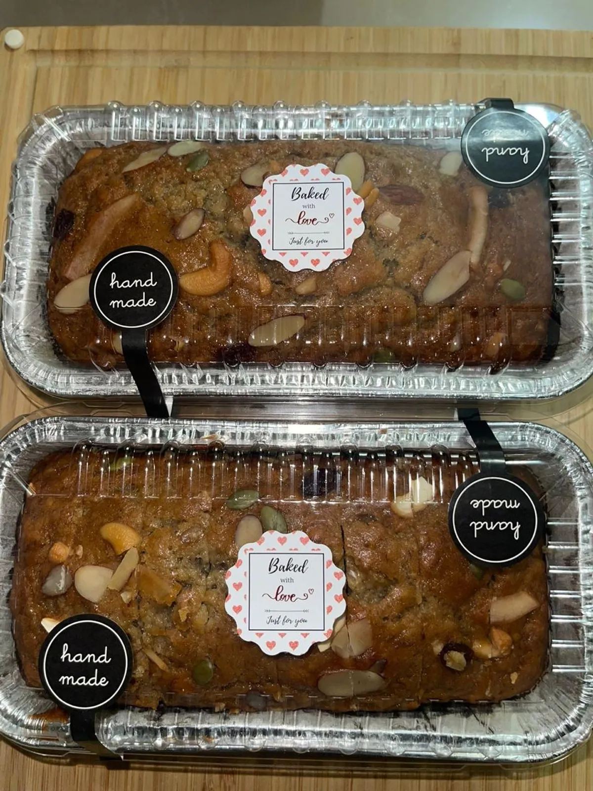 Fruit and Nut Banana Bread, Small loaf (6 × 3 in.)