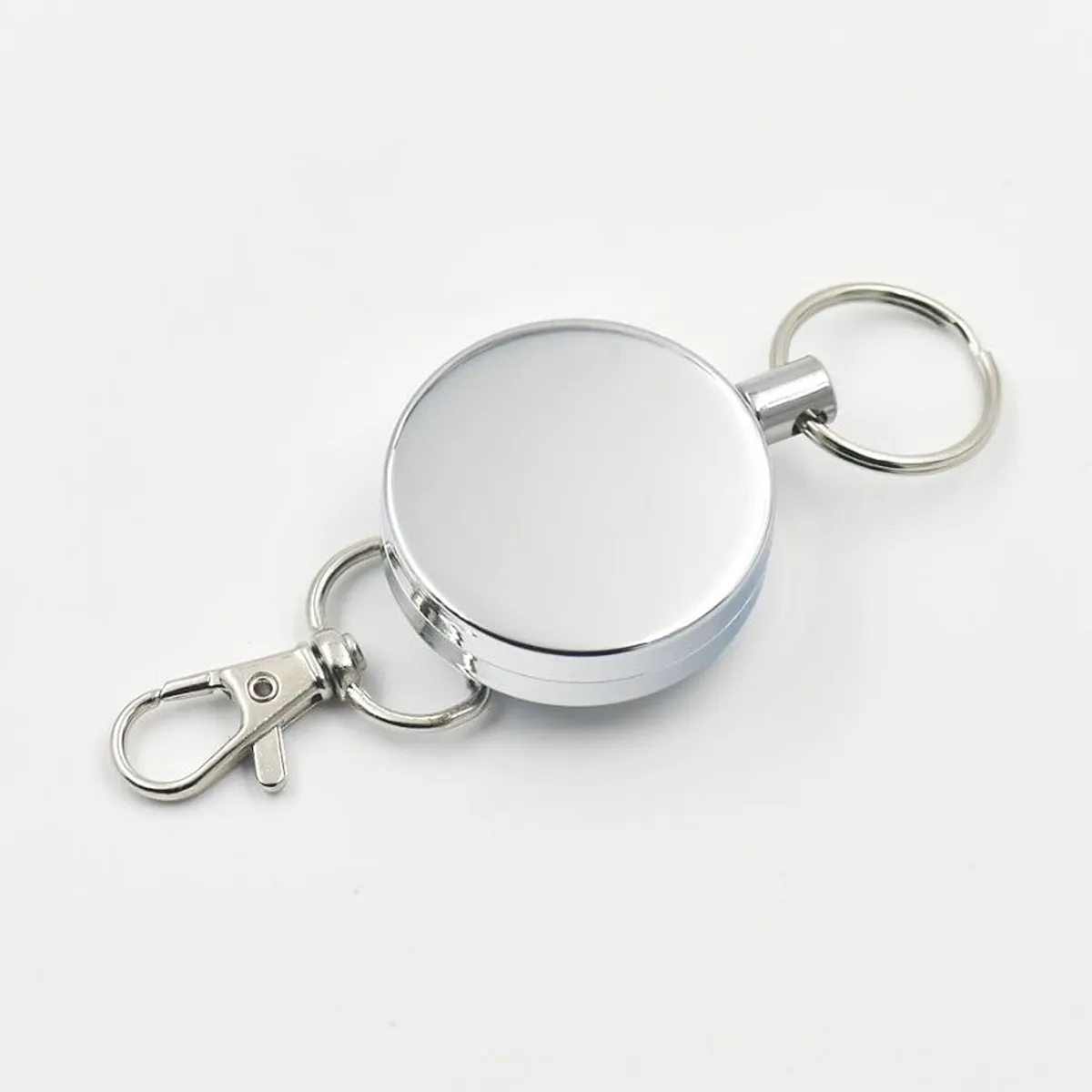 Steel Wire Retractable Keychain