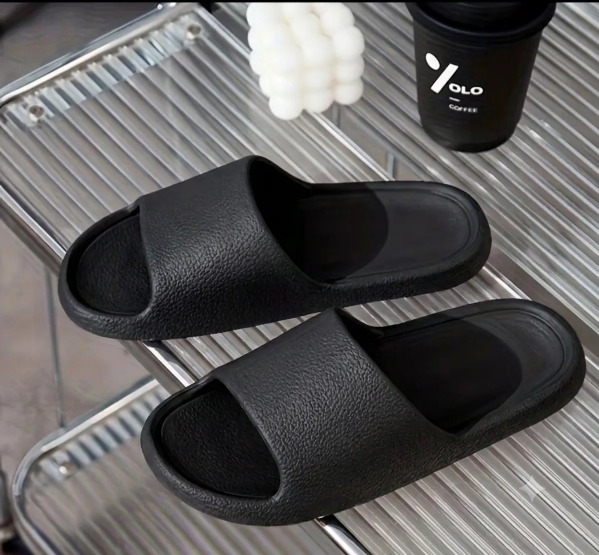 Stylish And Fantastic EVA Summer Slippers For Men - Size 7- 8.5