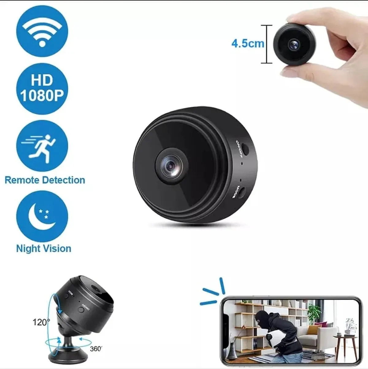 A9 Mini 1080p Surveillance Camera