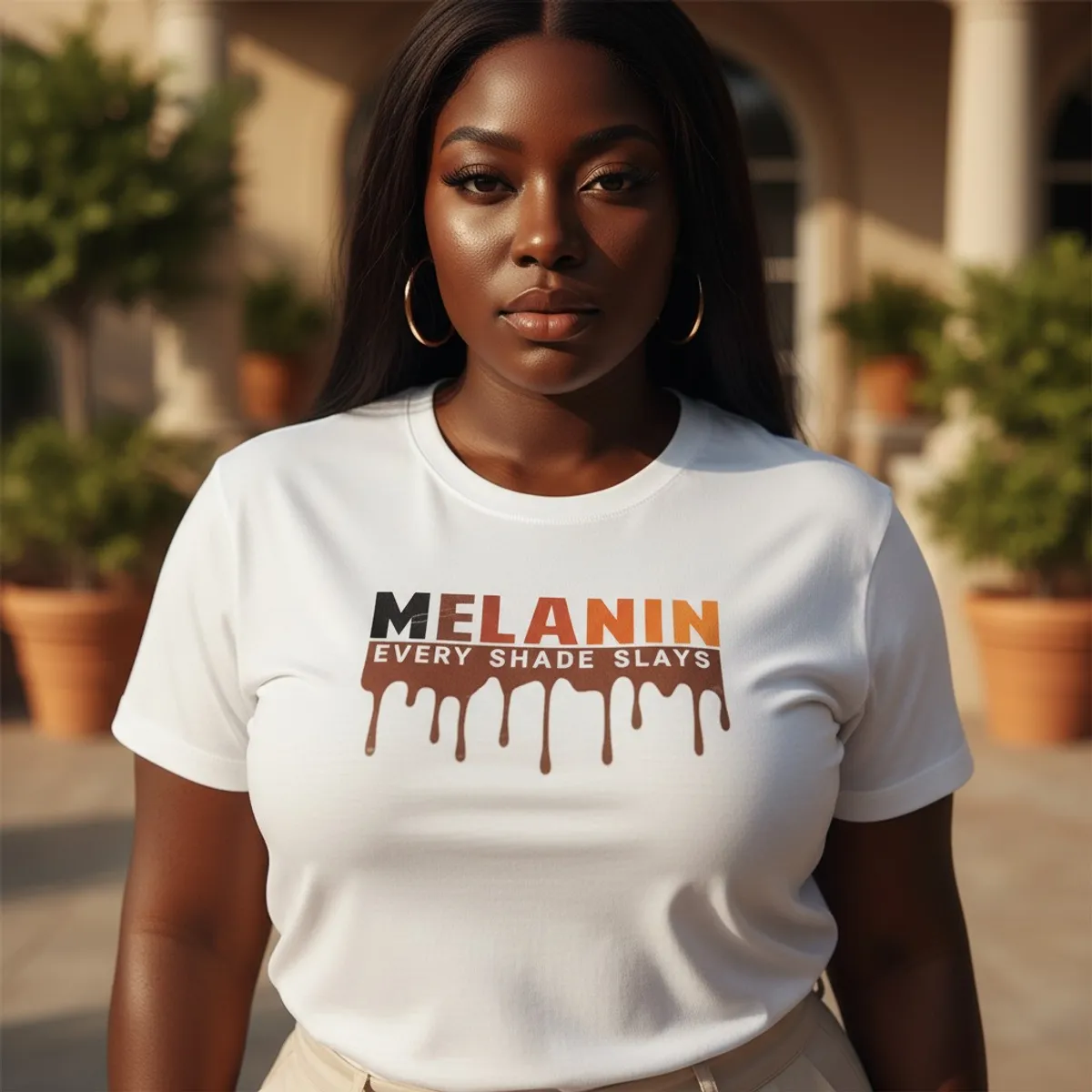 Women's Melanin Pride T- Shirt - XL