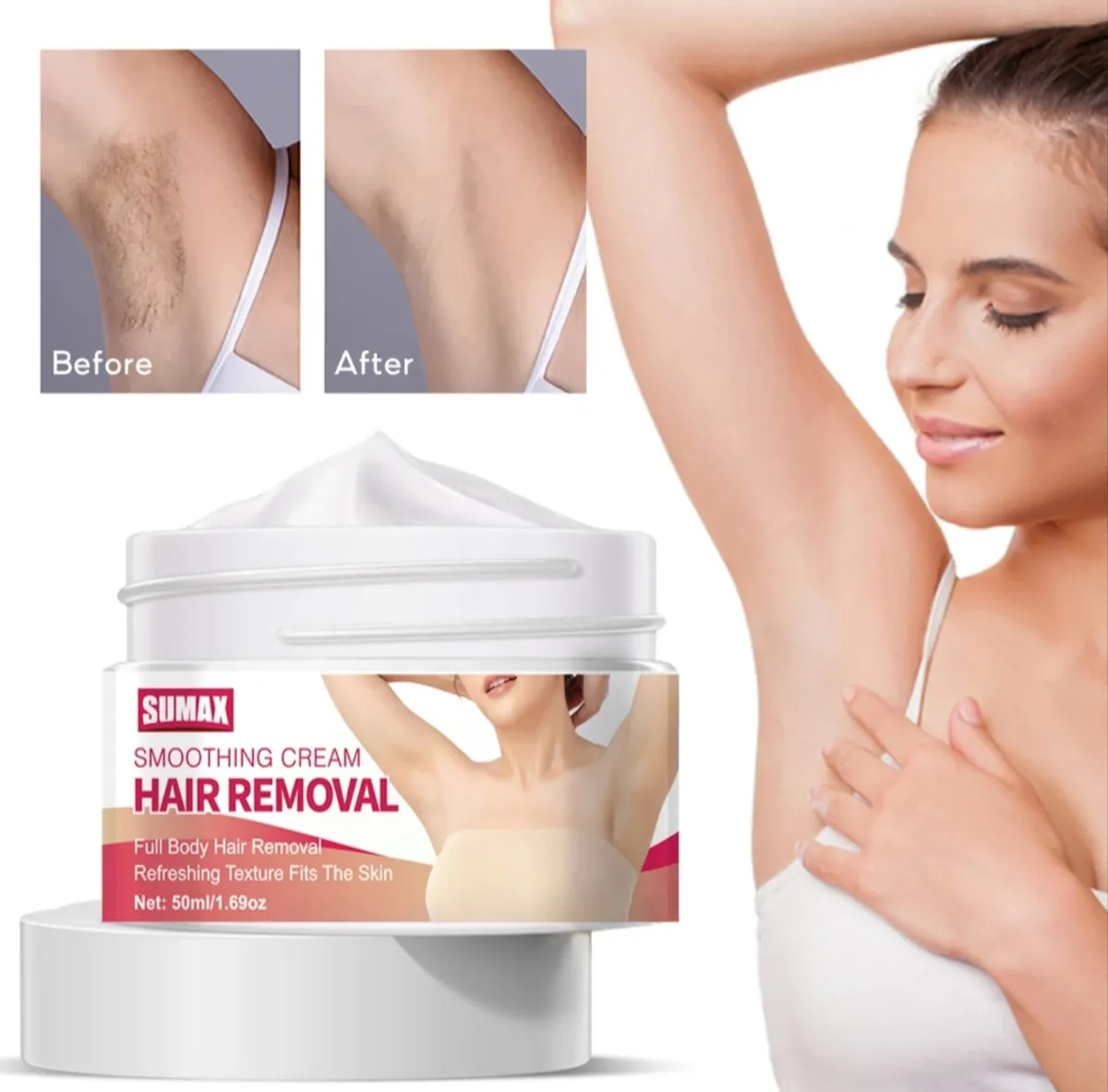 Sumax Women Hair Removal Cream For Underarm Private Area And Legs