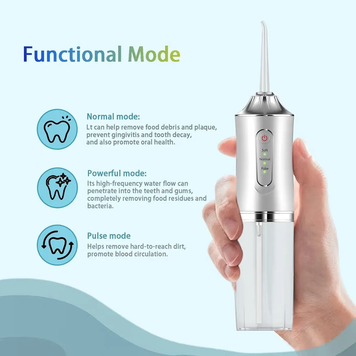 Portable Oral Irrigator - Pink