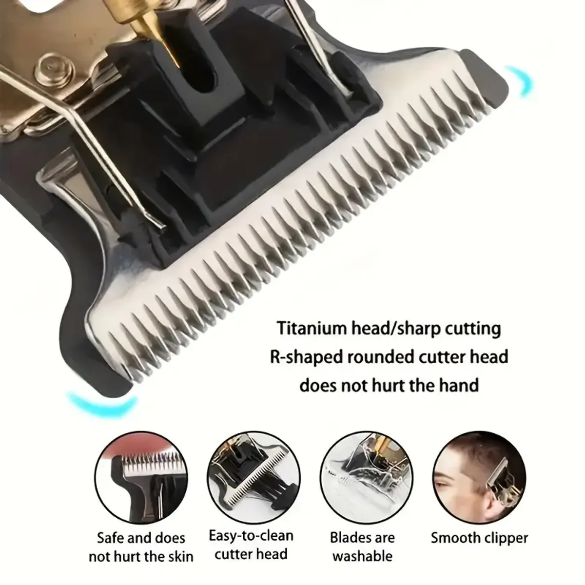1pc Professional Electric Engraving Hair Clipper, Men's Women's Hair Trimmer  (Wholesale prices avaiable)