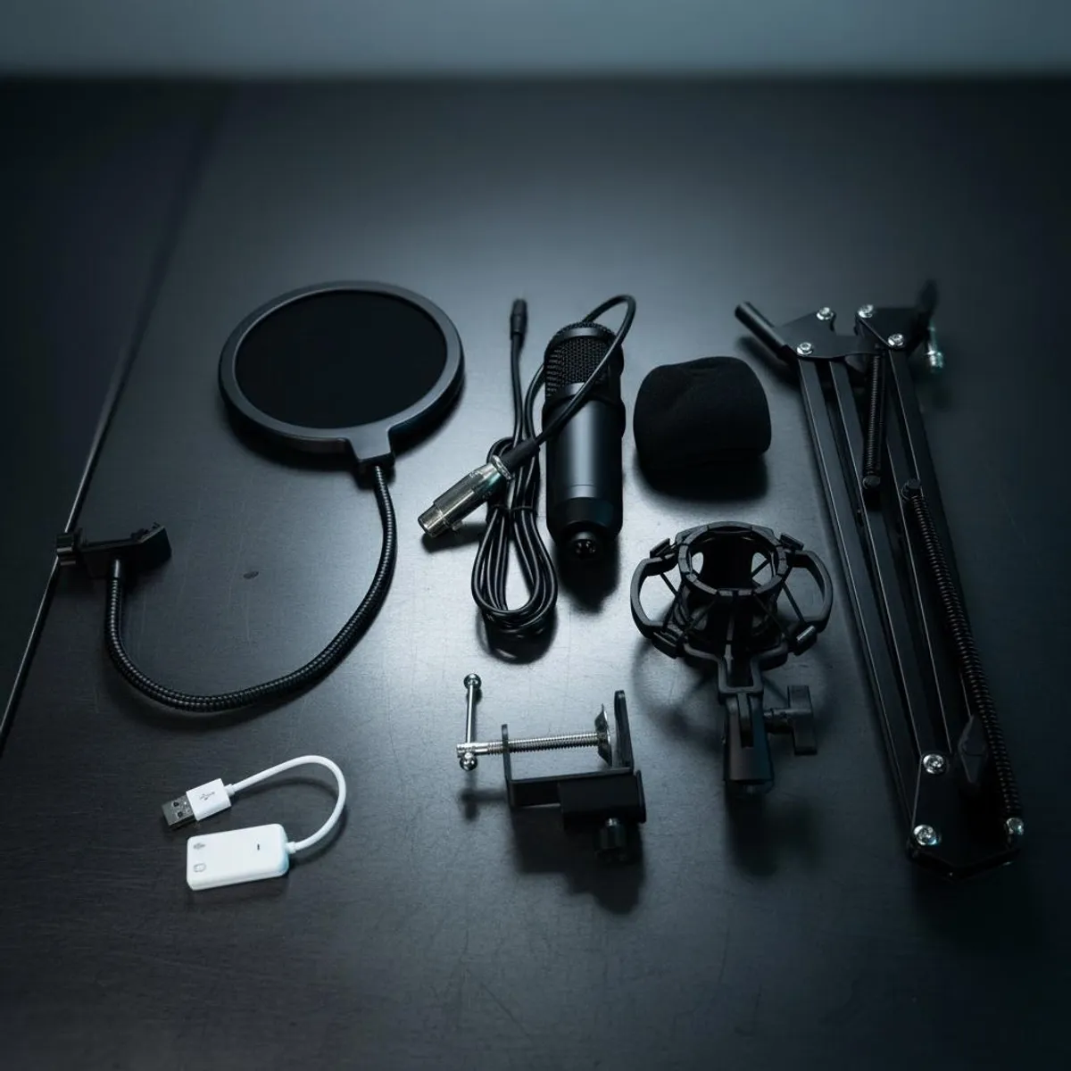 Professional Condenser Microphone with Patented Audio Reference Companding
