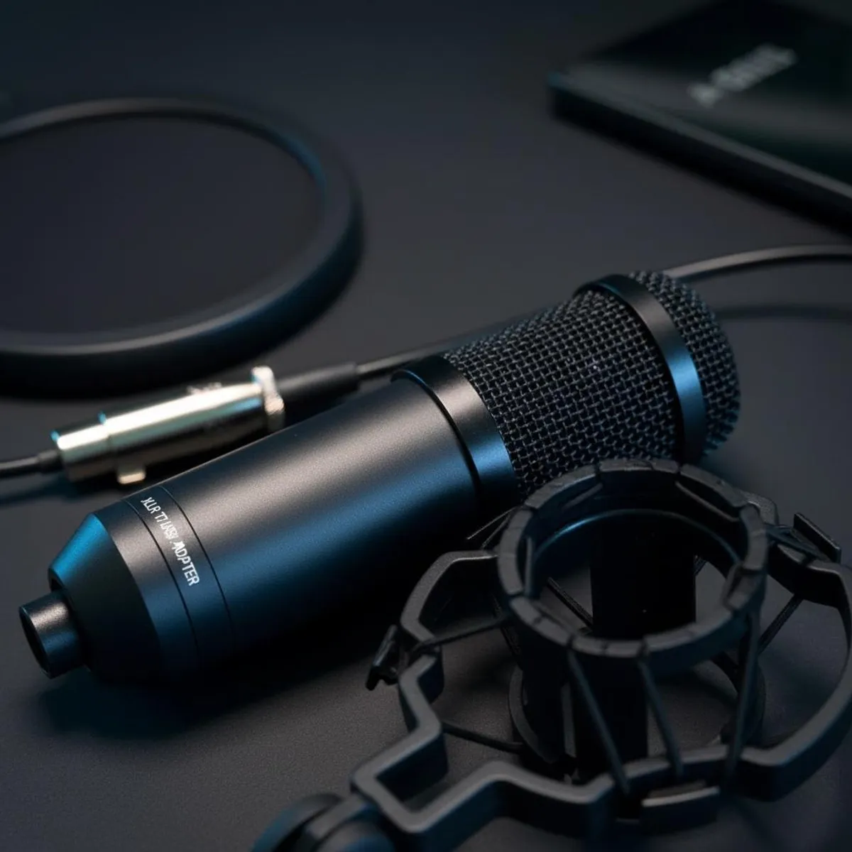 Professional Condenser Microphone with Patented Audio Reference Companding