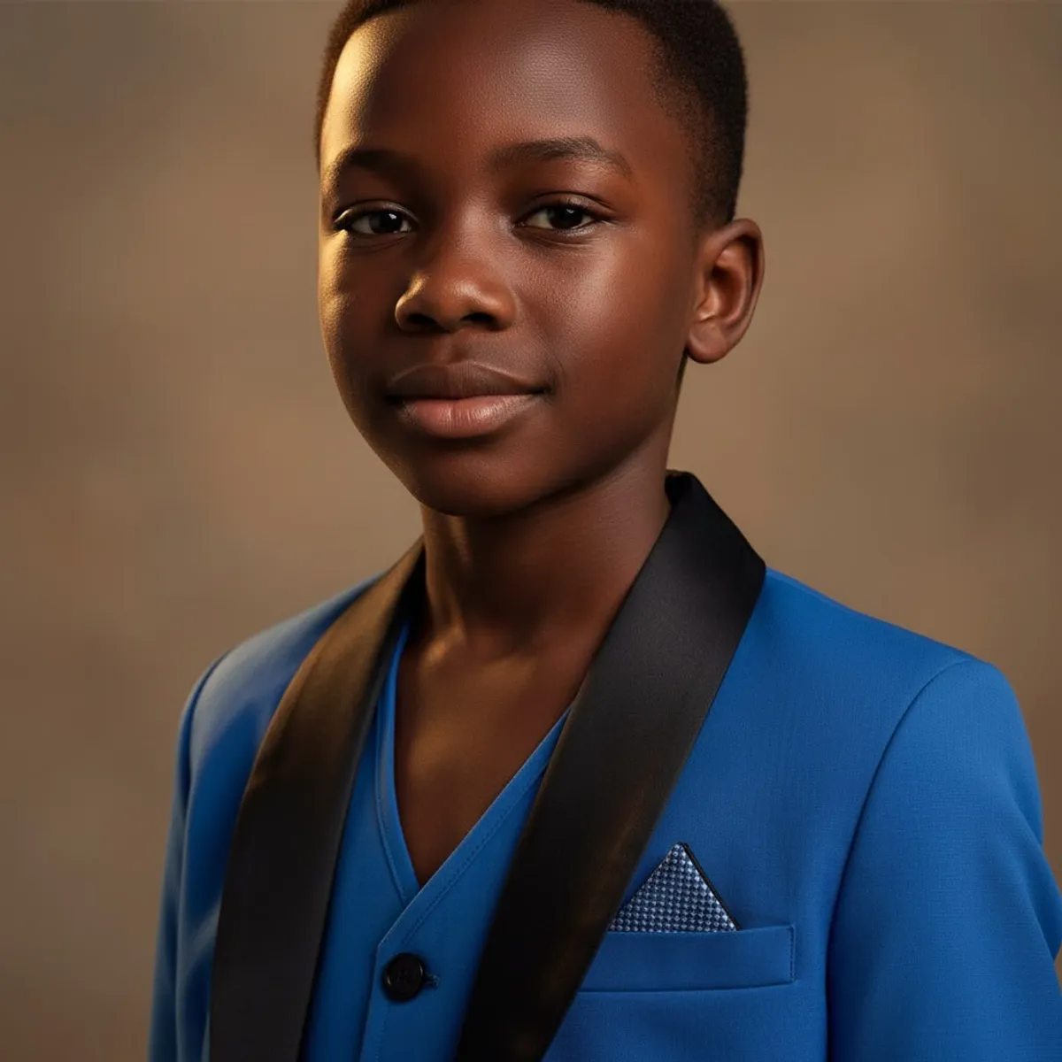 Boys' 3-Piece Royal Blue Suit-Size 9Y