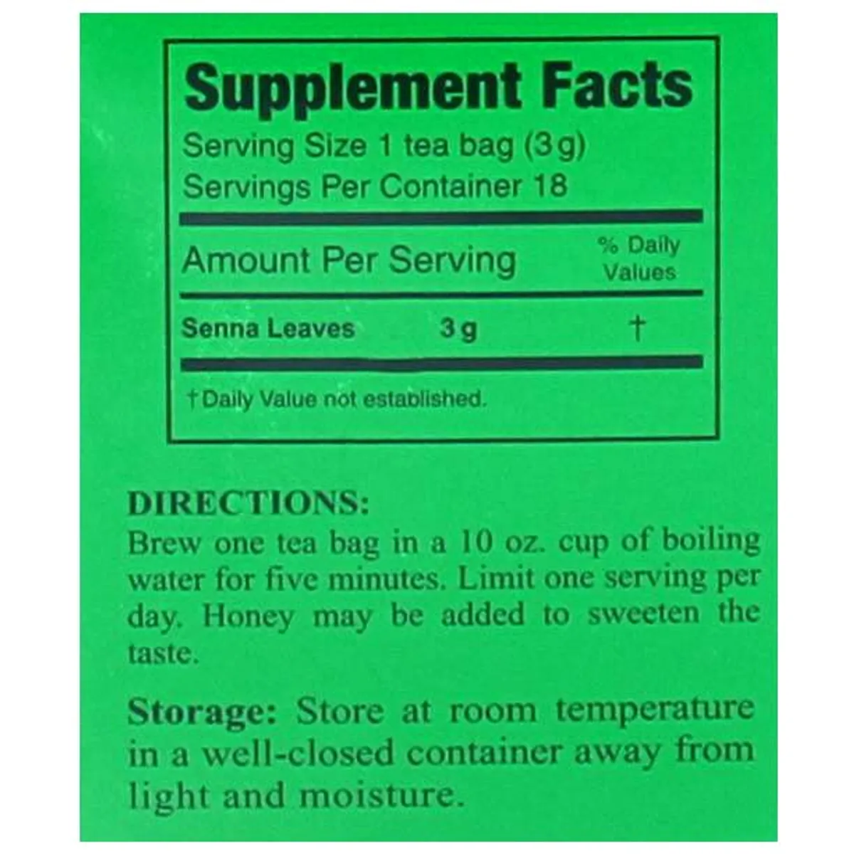 3 Ballerina Tea Extra Strength 18 Tea Bags