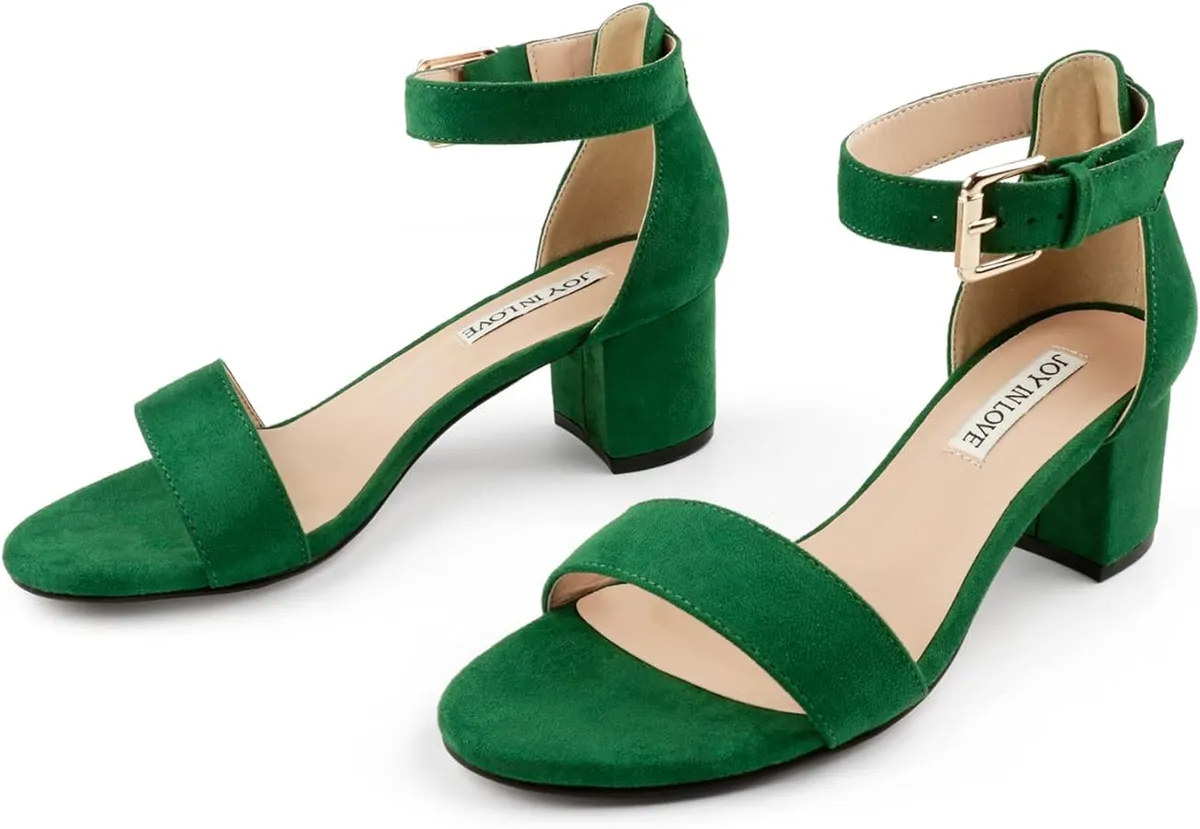 Women's Low Heel Pumps Open Toe Bridal Wedding Party  Heel Pump Shoes