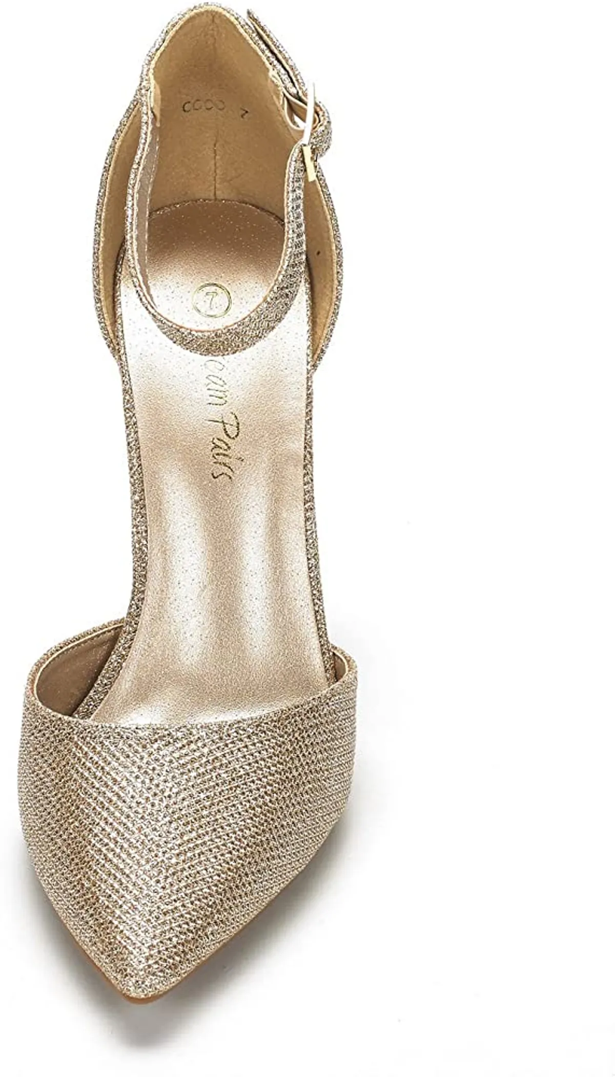 Women's High Heel Pumps Pointed Closed Toe Bridal Wedding Party  Heel Pump Shoes