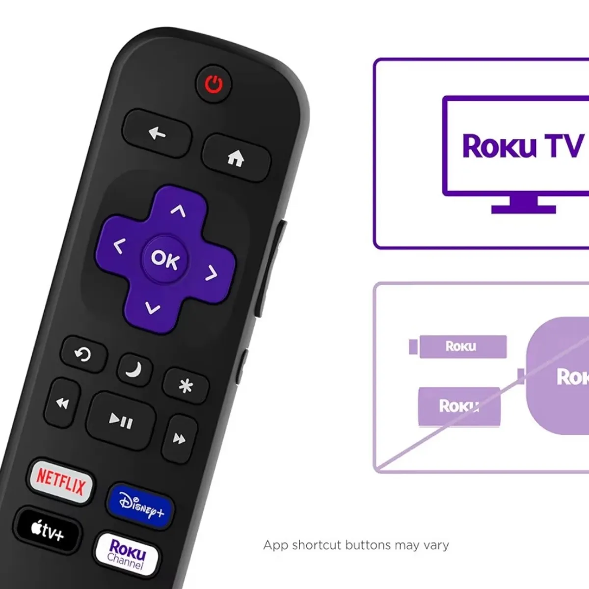 Roku TV Remote Control