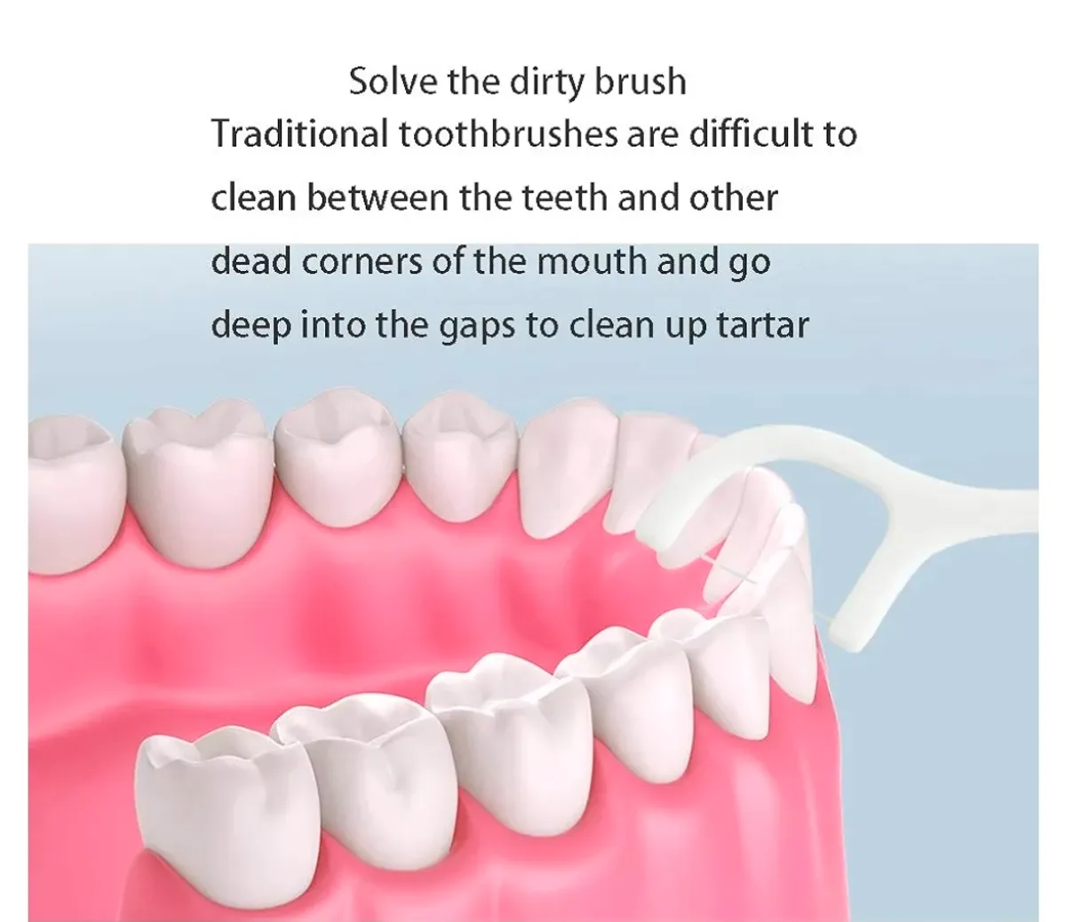 Macromolecule Care Floss Picks Dental
